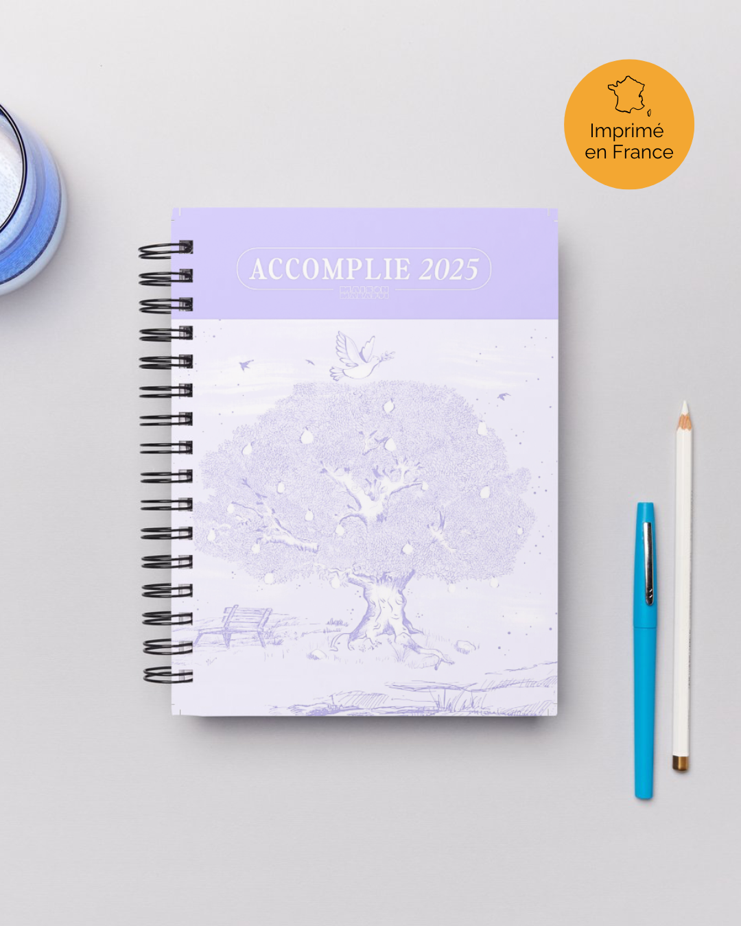 Planner Accomplie 2025 (version papier)