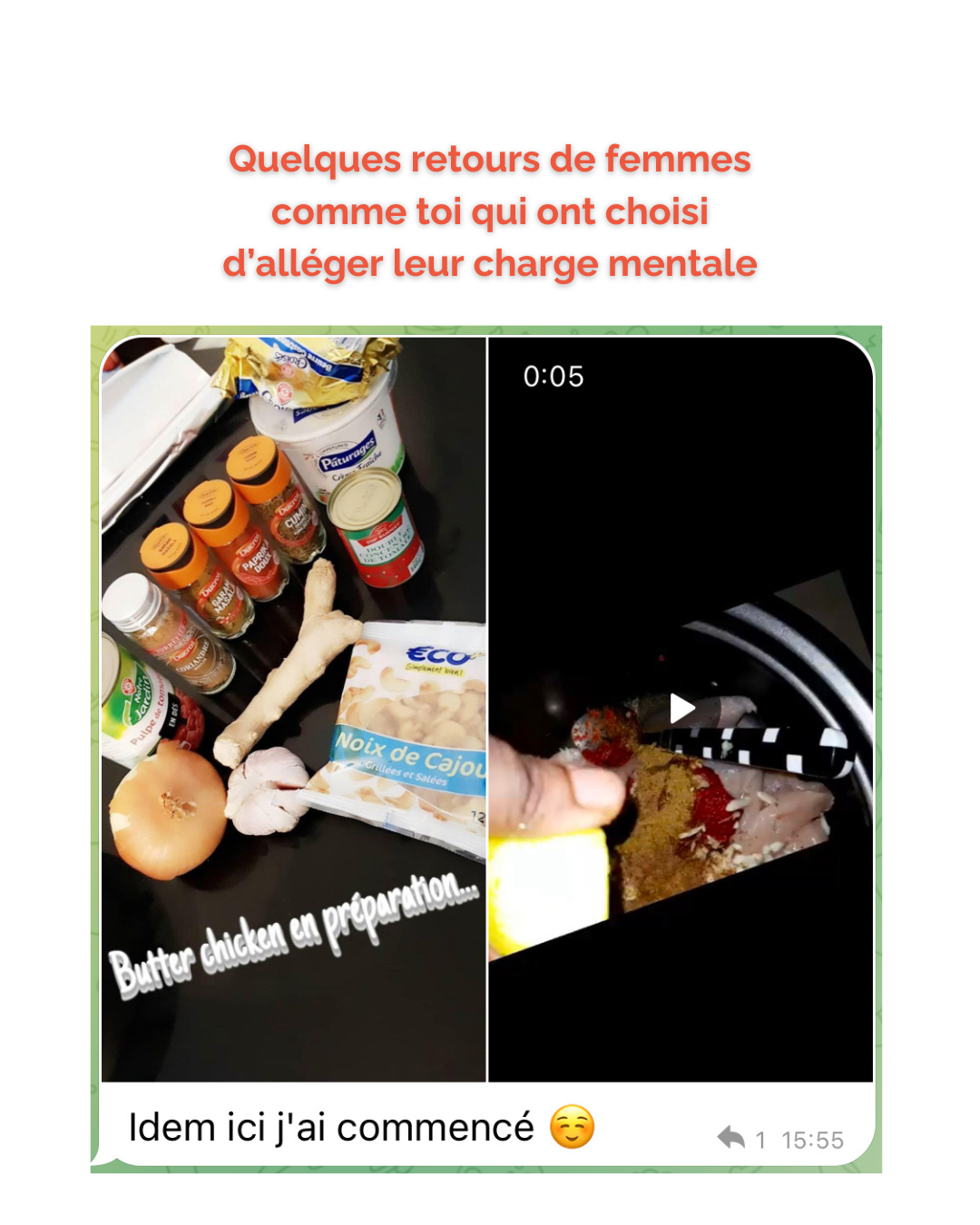 Masterclass Batch cooking : libère toi de la charge mentale alimentaire