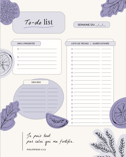 To do list (Version digitale)