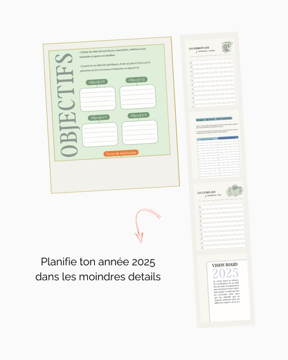 Planner Accomplie 2025 (version papier)