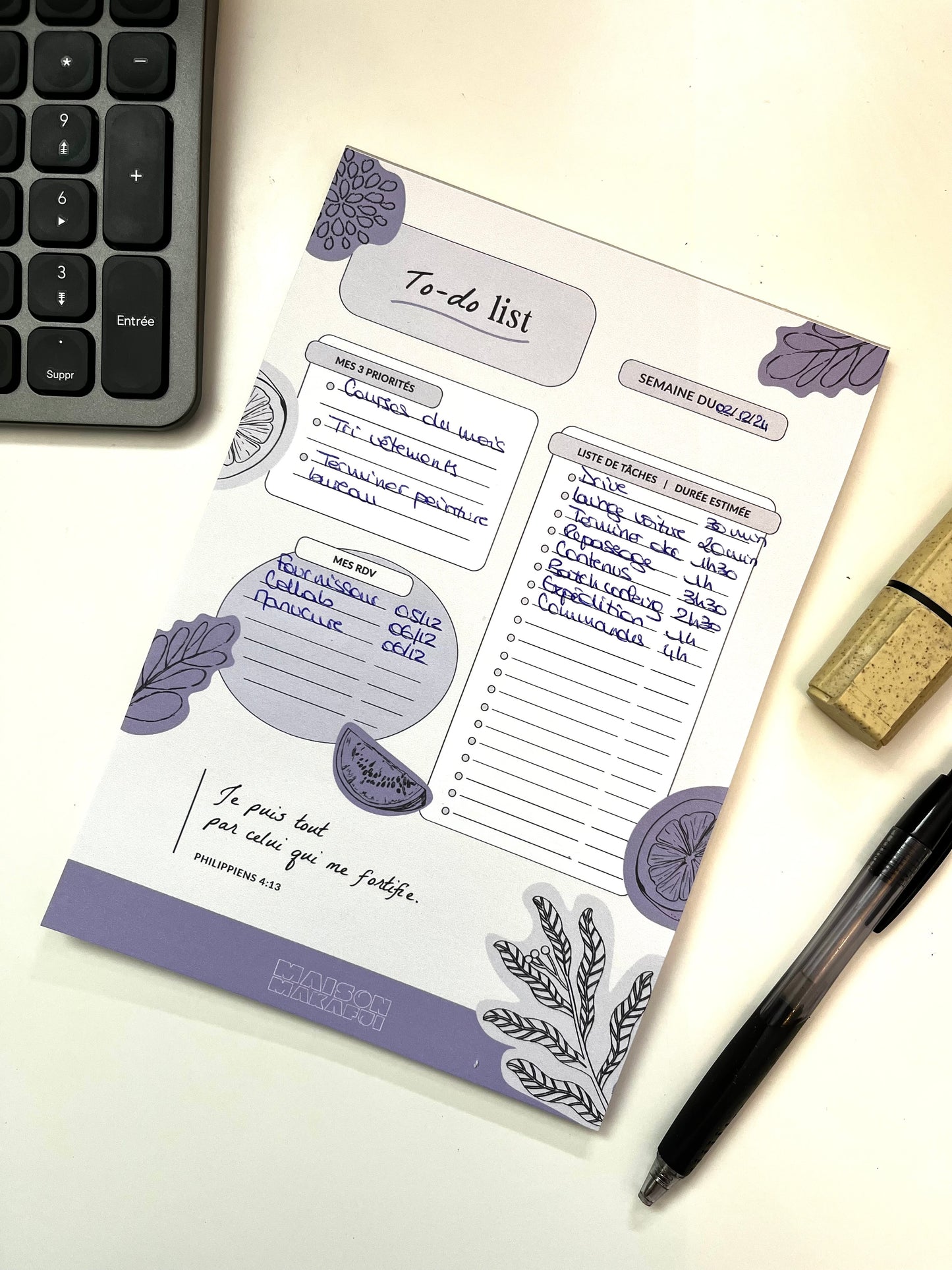To do list (Version papier)