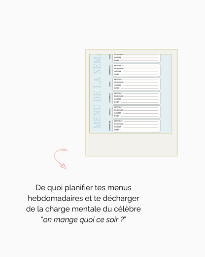 Planner Accomplie 2025 (version papier)