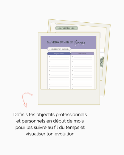 Planner Accomplie 2025 (version papier)