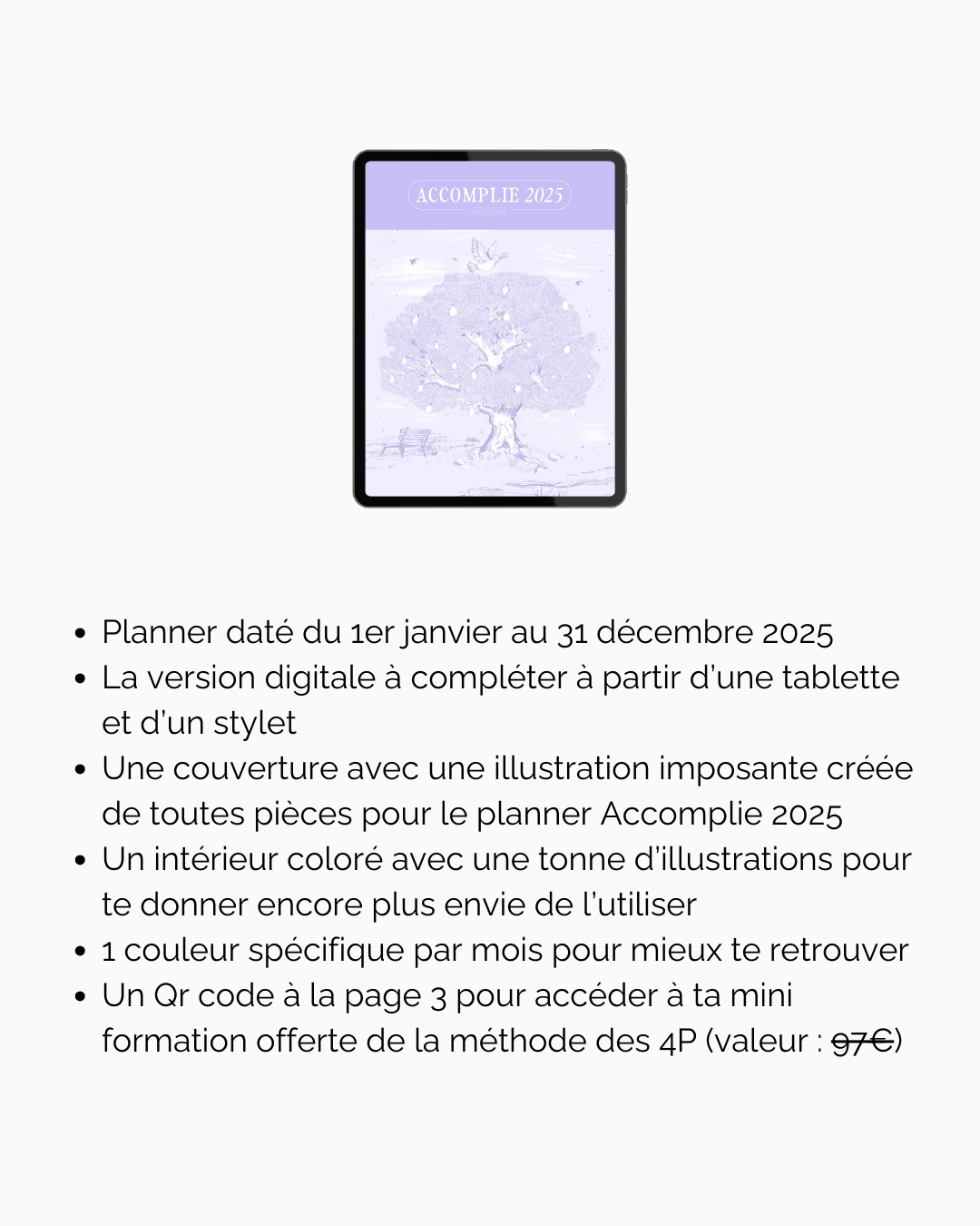 Planner Accomplie 2025 (version digitale)