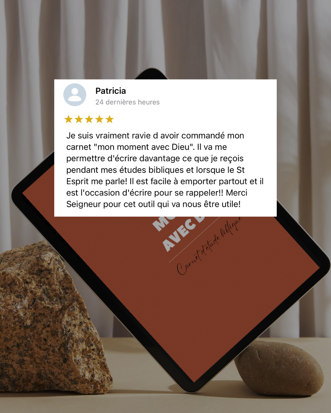 Carnet d'étude biblique "Mon moment avec Dieu" (Version digitale)