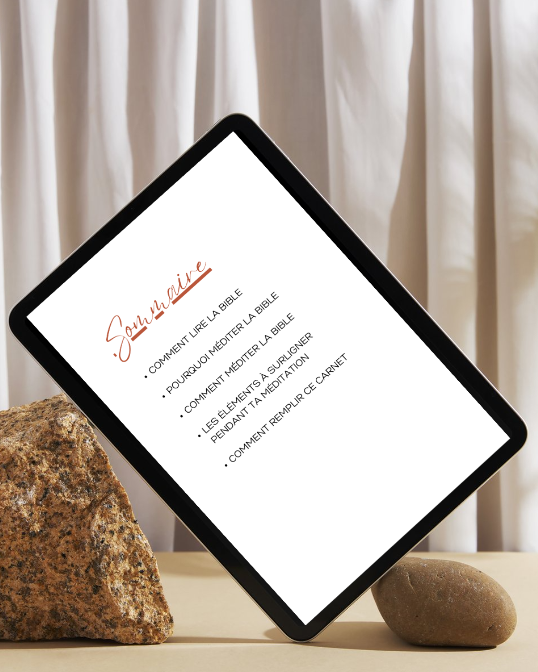 Carnet d'étude biblique "Mon moment avec Dieu" (Version digitale)