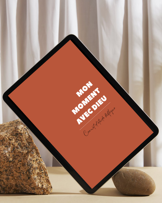 Carnet d'étude biblique "Mon moment avec Dieu" (Version digitale)