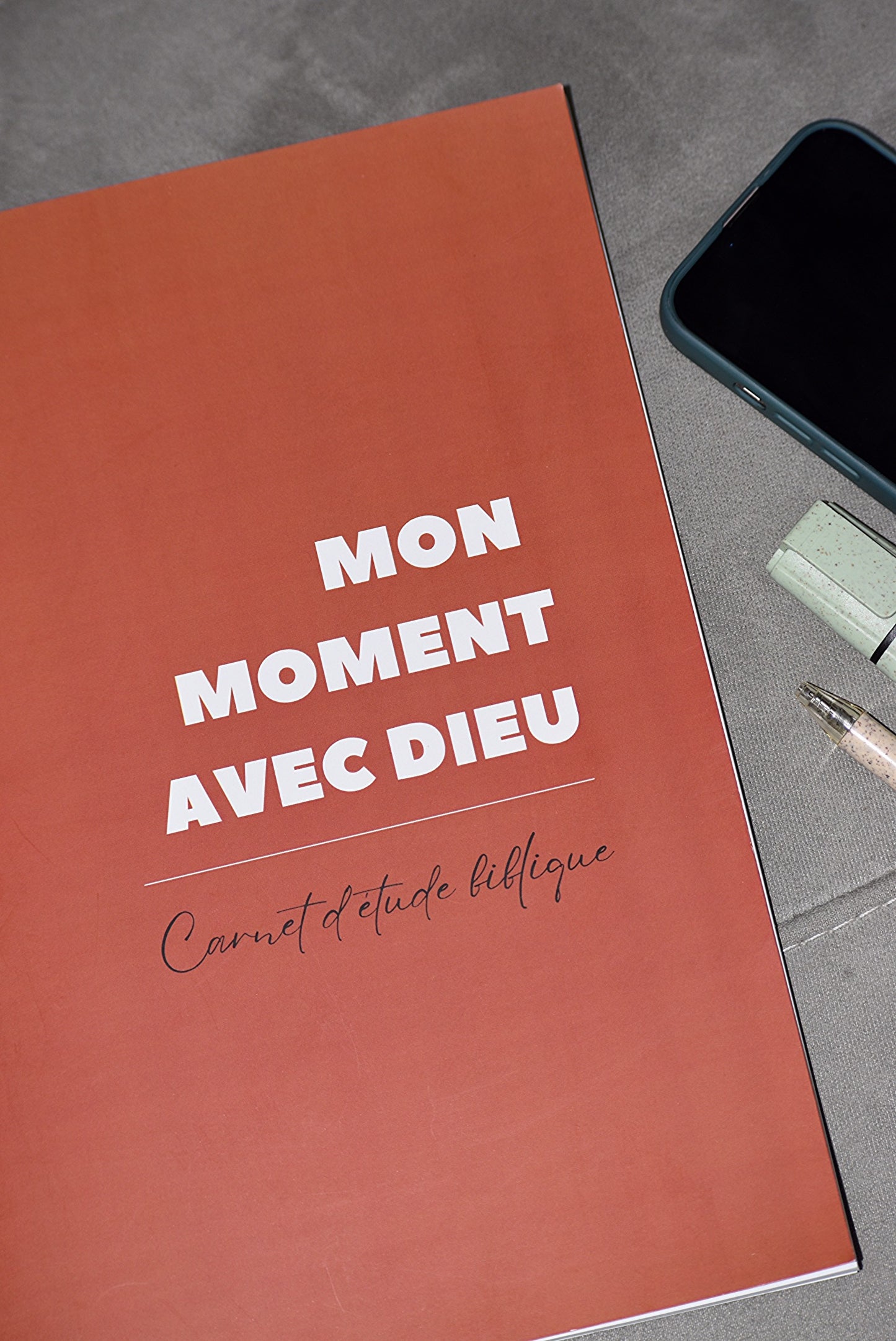 Carnet d'étude biblique "Mon moment avec Dieu" (Version papier)
